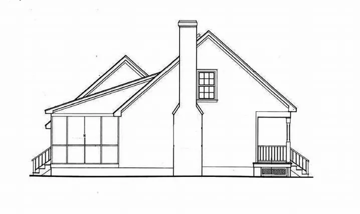 Left side elevation
